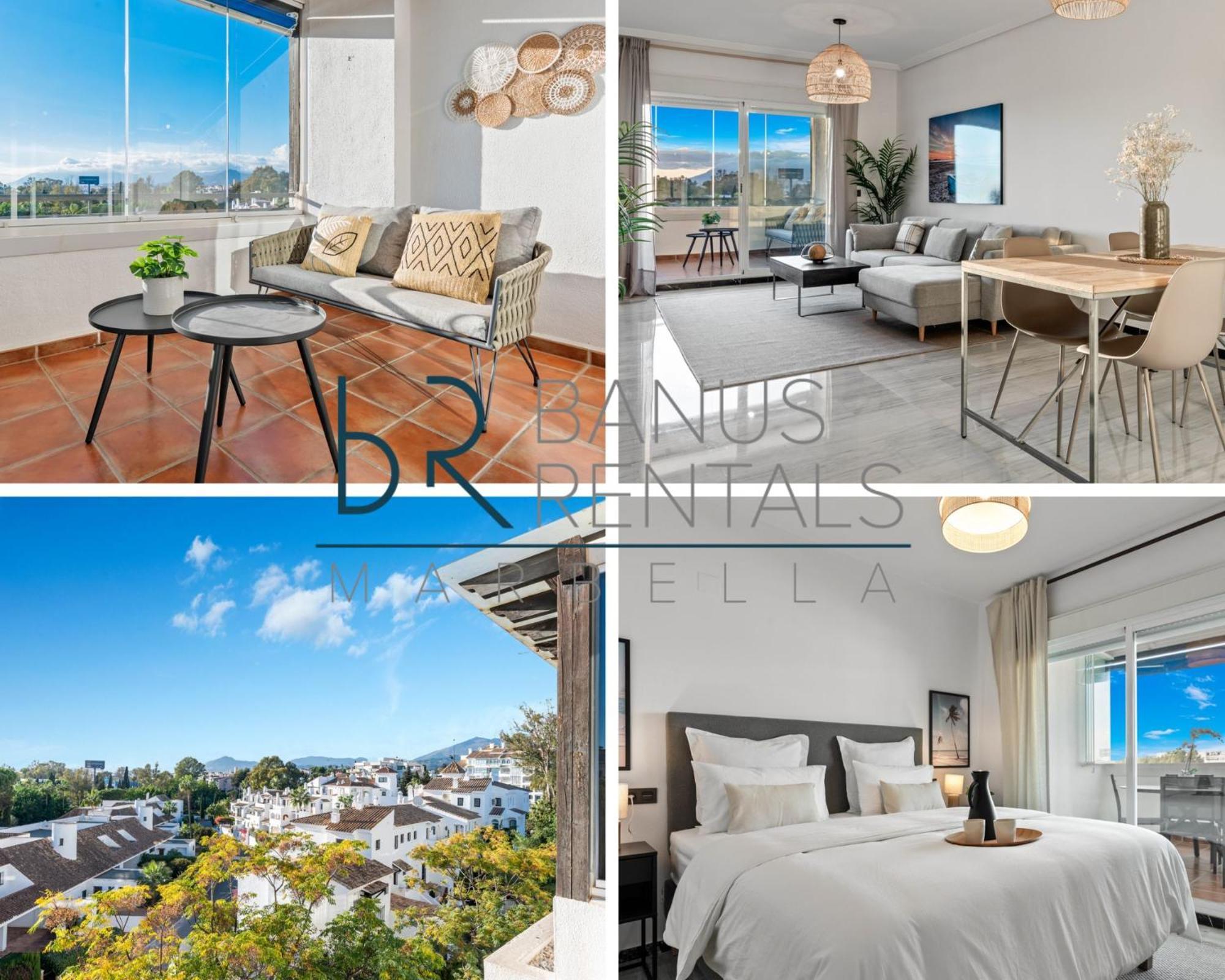 Modern Apartment - 2 Bedrooms, Beachside - Puerto Banus Marbella Exteriör bild